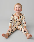Little Chicken Farmer Bamboo Two Piece Long Sleeve Pajama Set