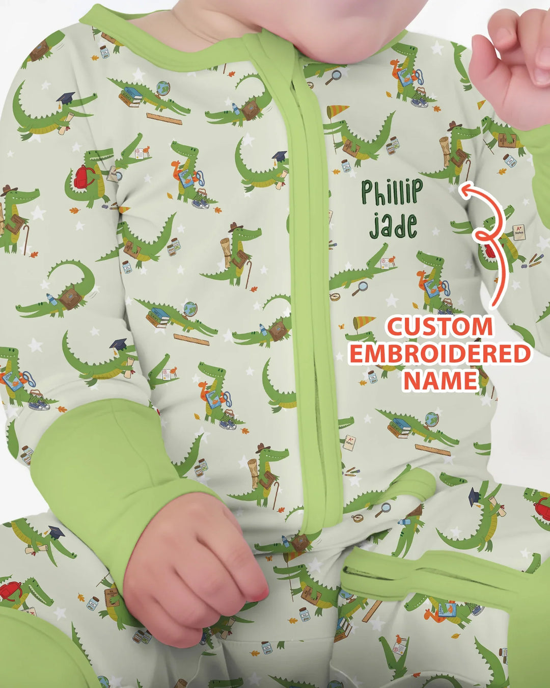 Gerippte Babykleidung mit individuellem Foto - Weich &amp; Skizzenhaft