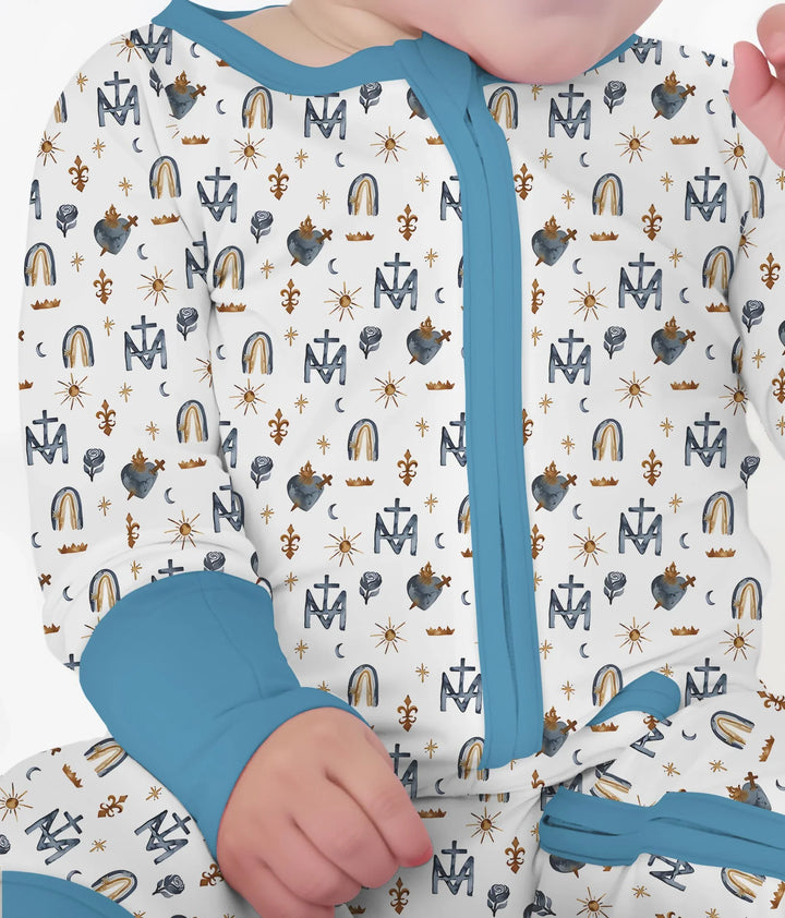 Gerippte Babykleidung mit individuellem Foto - Weich &amp; Skizzenhaft