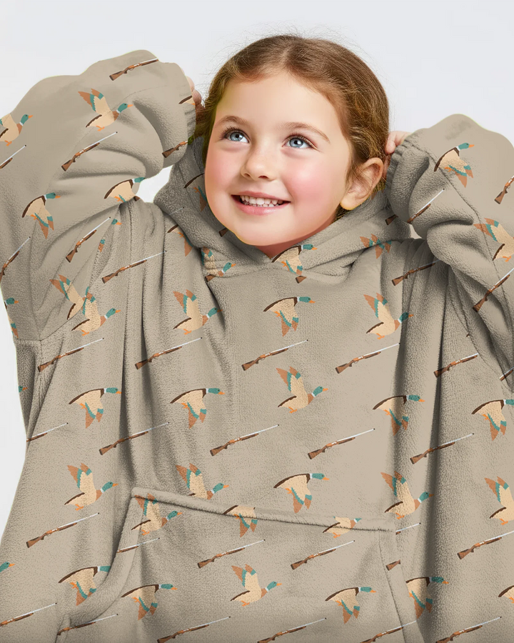 Lil Duck Hunter Bambus-Deckenhoodie