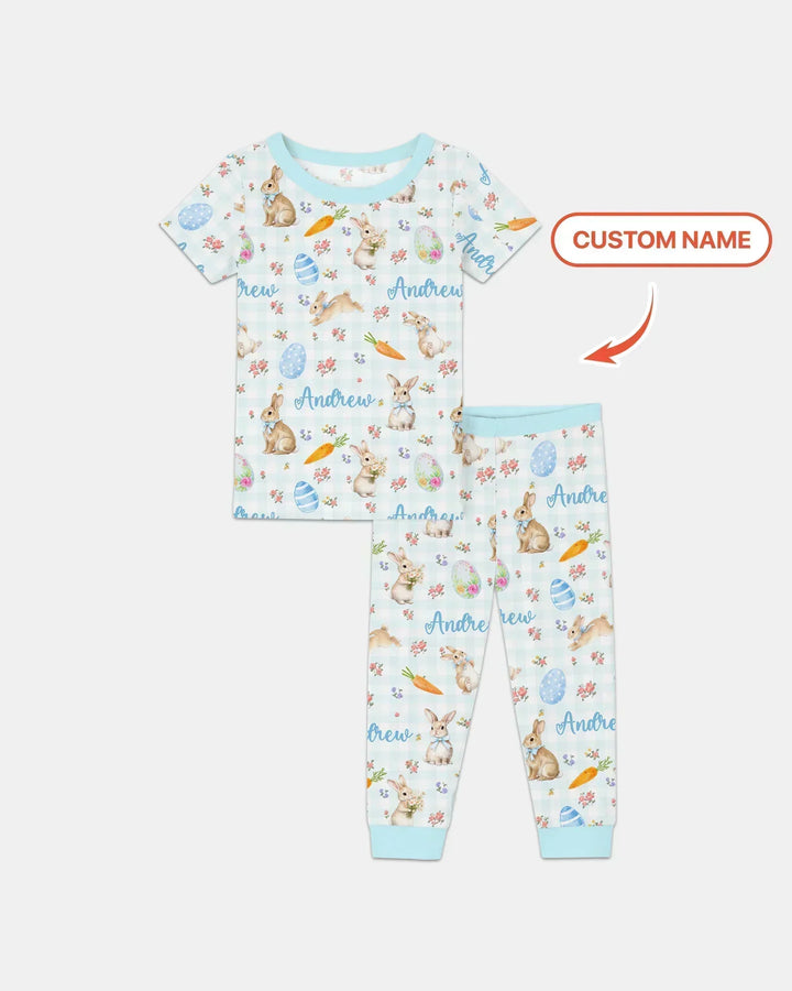 Zweiteiliges, kurzärmliges Pyjama-Set mit Marienkäfern