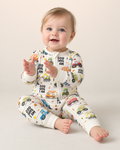 Gerippte Babykleidung mit individuellem Foto - Weich &amp; Skizzenhaft