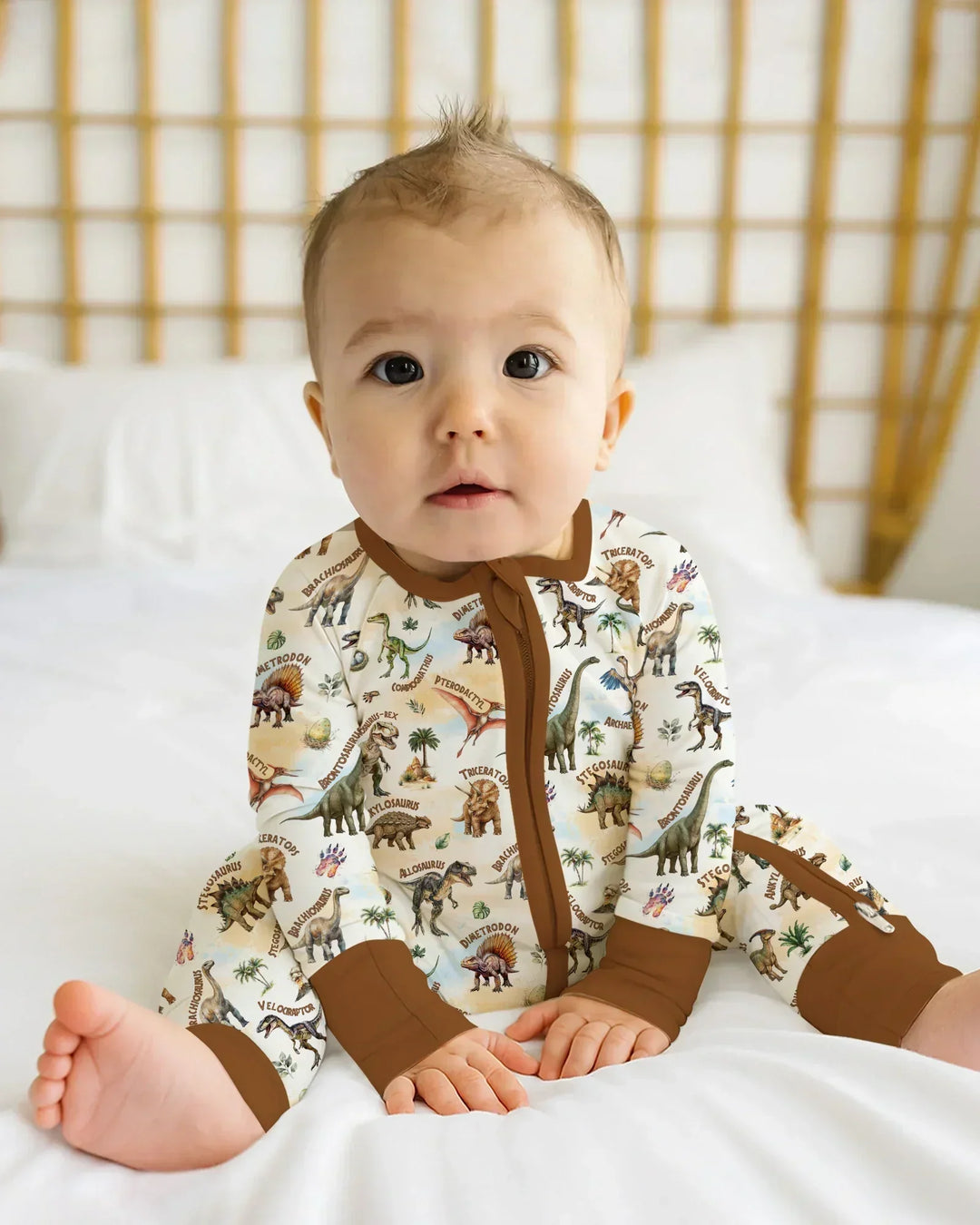 Gerippte Babykleidung mit individuellem Foto - Weich &amp; Skizzenhaft