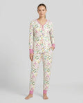 Vorlage Bambus Damen Pyjama Set