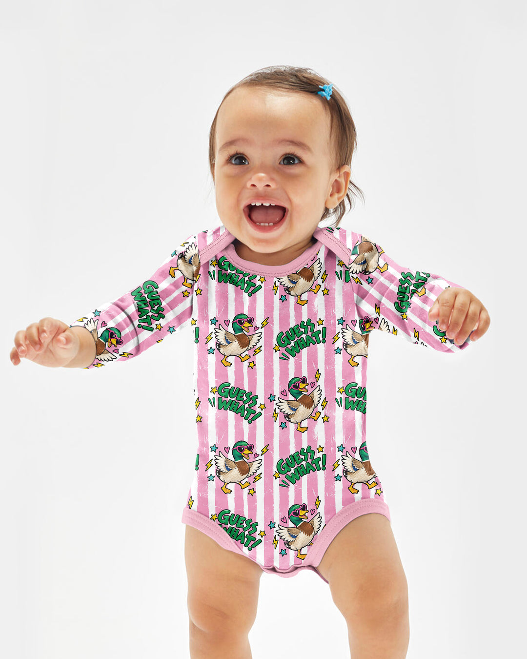 Guess What Mallard Butt Bamboo Bodysuit