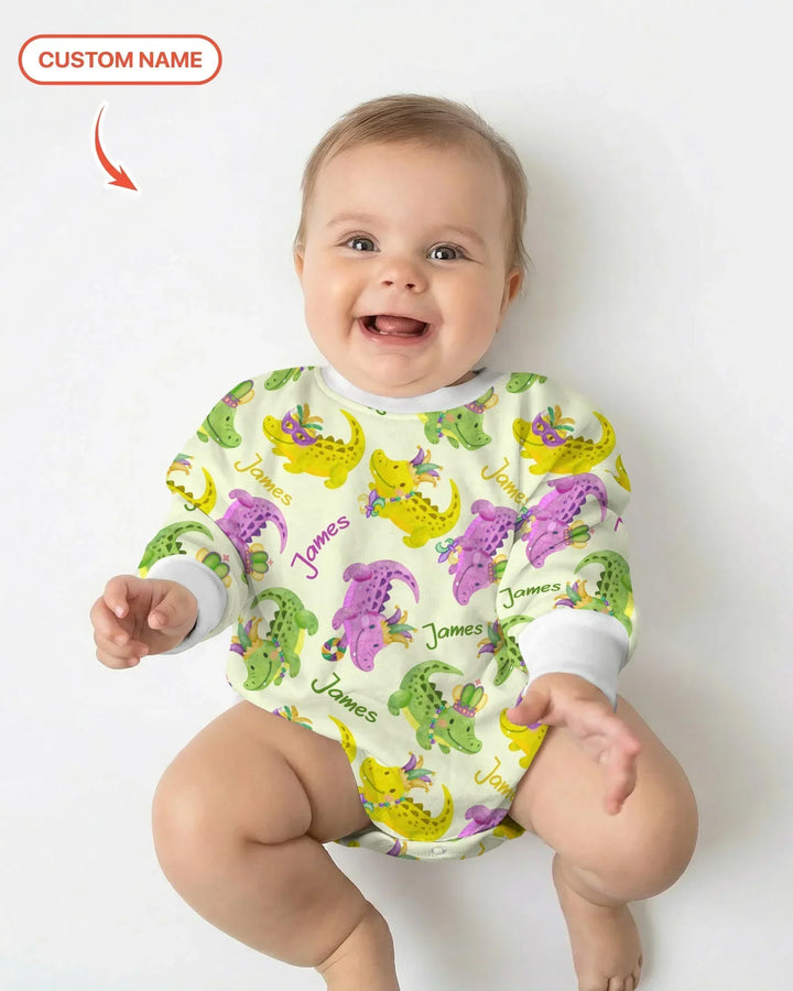 Gerippte Babykleidung mit individuellem Foto - Weich &amp; Skizzenhaft