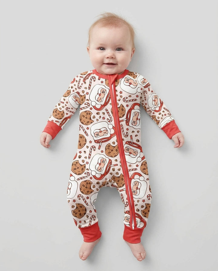 Santa's Cookie Break Bamboo Convertible Zippy