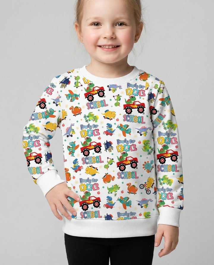 Sweatshirt mit Rundhalsausschnitt aus Bambusfaser