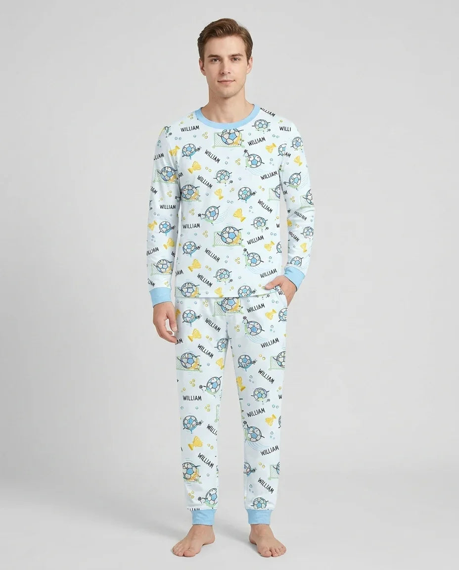 Vorlage Benutzerdefiniertes Herren-Pyjama-Set