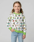 Sweatshirt mit Rundhalsausschnitt aus Bambusfaser