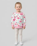 Hello Flamingo Bamboo Crewneck Sweatshirt