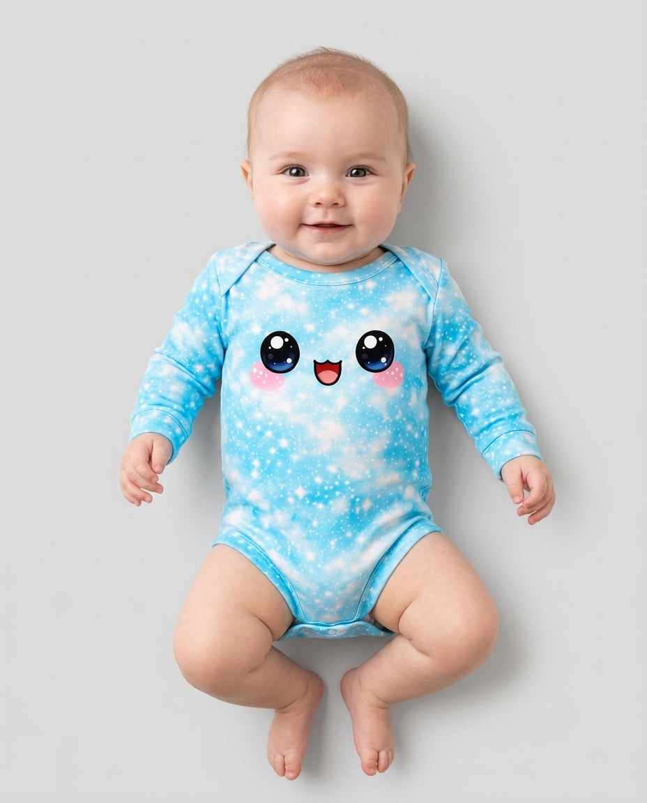 Kawaii Dumplings Emoji Bamboo Bodysuit