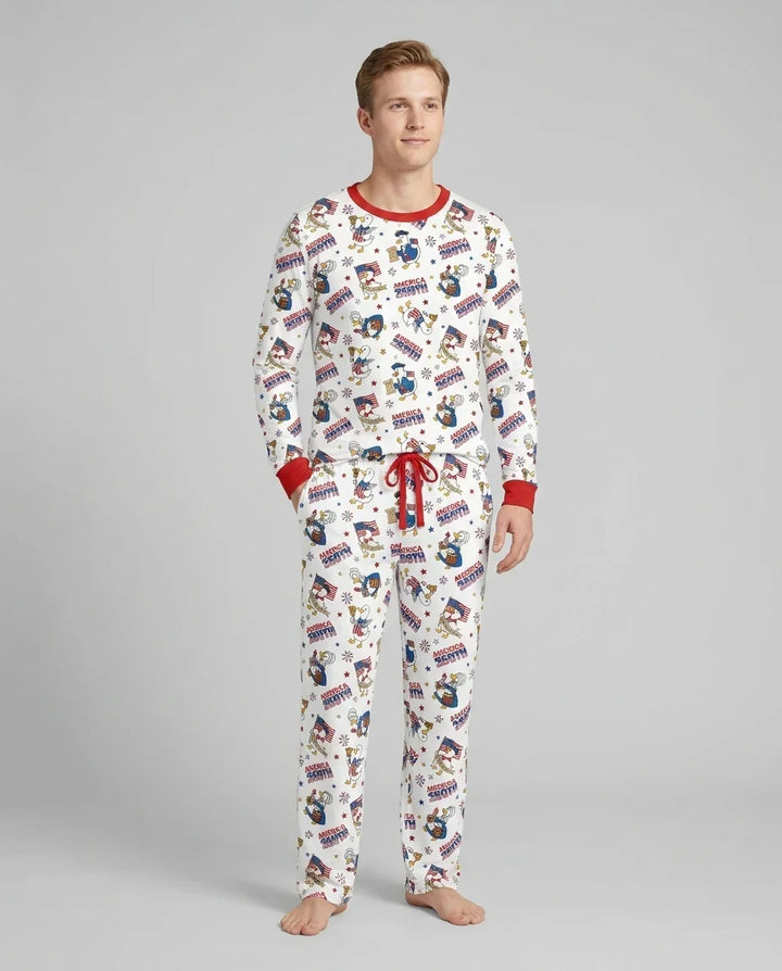 Vorlage Herren-Pyjama-Set