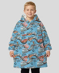 Zoom Zoom Beep Beep Bamboo Blanket Hoodie