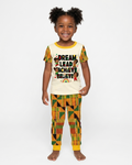 Zweiteiliges, kurzärmliges Pyjama-Set mit Marienkäfern