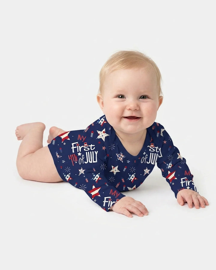 Gerippte Babykleidung mit individuellem Foto - Weich &amp; Skizzenhaft