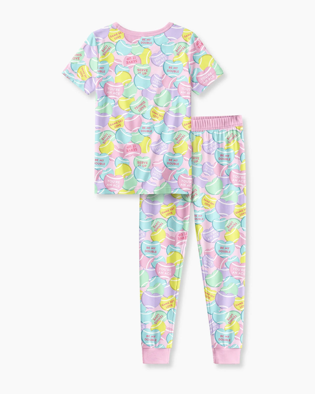 Zweiteiliges, kurzärmliges Pyjama-Set mit Marienkäfern