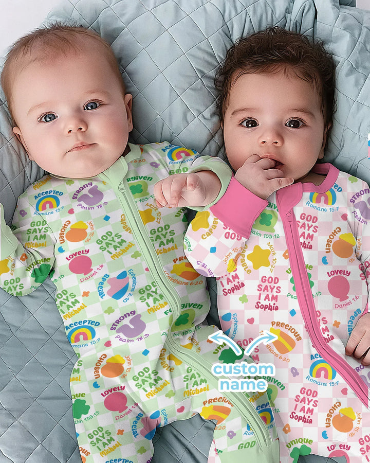 Gerippte Babykleidung mit individuellem Foto - Weich &amp; Skizzenhaft