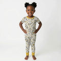 New Year Silly Goose Bamboo Two Piece Short Sleeve Pajama Set