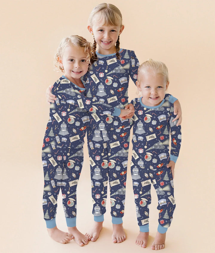 Zweiteiliges, kurzärmliges Pyjama-Set mit Marienkäfern