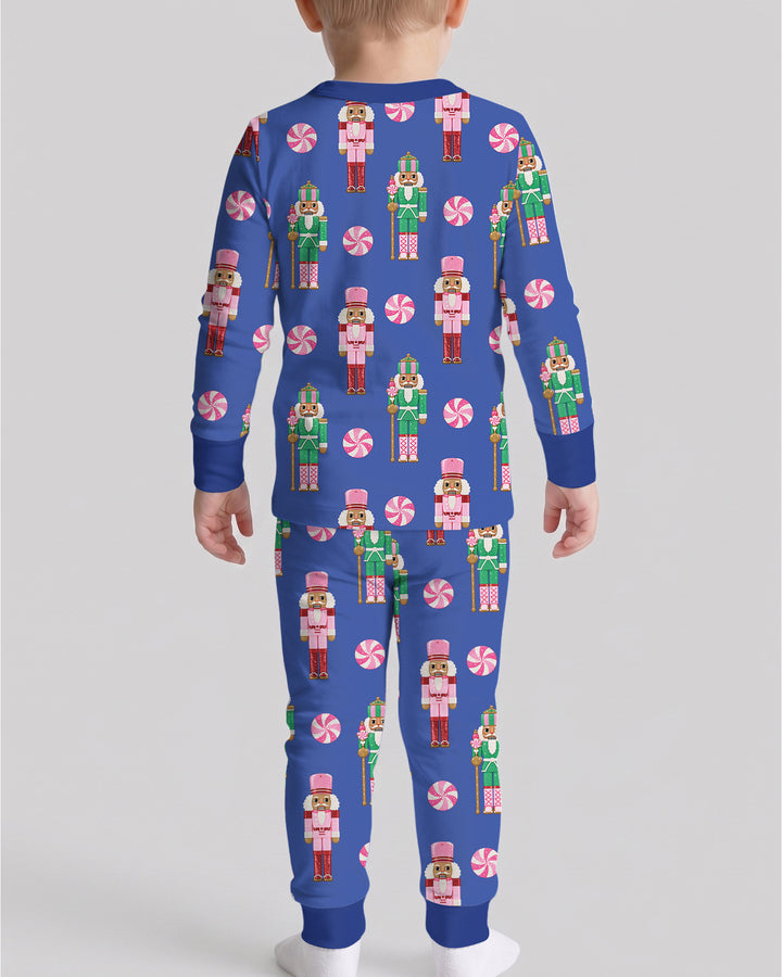 Pink Nutcracker Dreams Bamboo Two Piece Long Sleeve Pajama Set