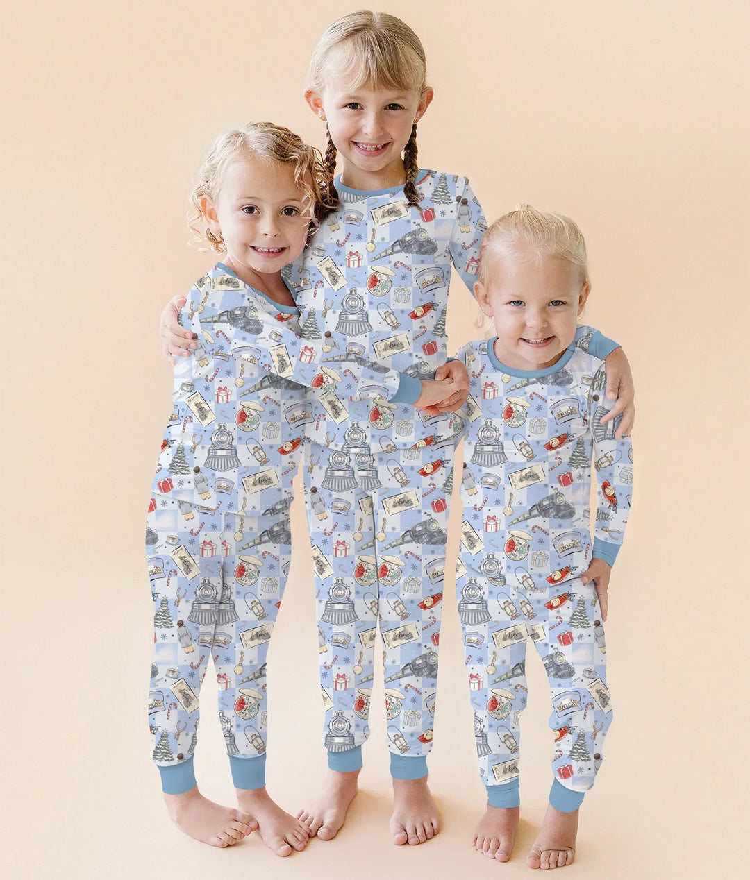 Zweiteiliges Pyjama-Set mit kurzen Ärmeln und Shorts im Sommer-Design