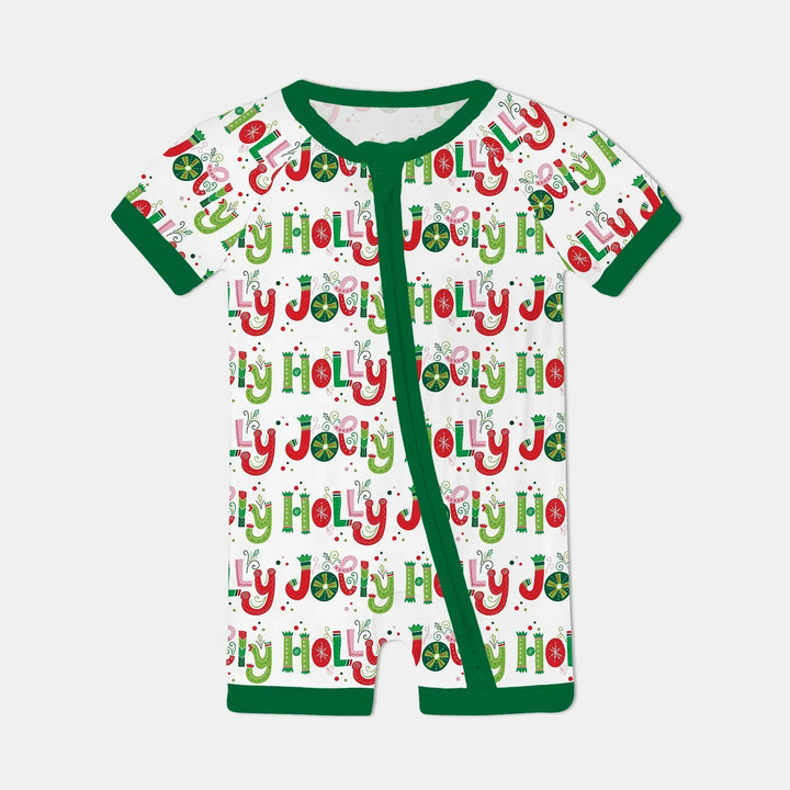 Holly Jolly Shorty Zippy , Holly Jolly Shorty Zippy - 0-3M / Green