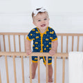 Hanukkah Latke Family Matching Bamboo Shorty Zippy