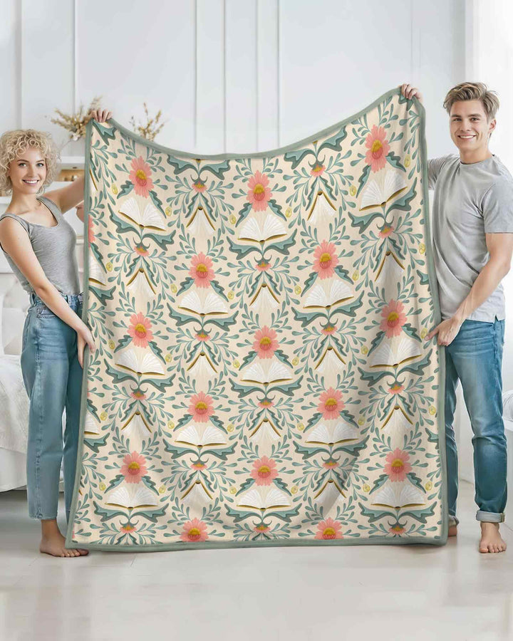 Blooming Stories Bamboo Blanket