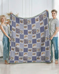 Vorlage Quilt Decke