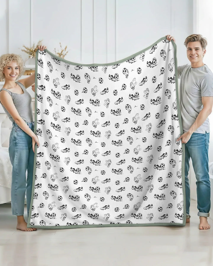 Future Soccer Champion Bamboo Blanket