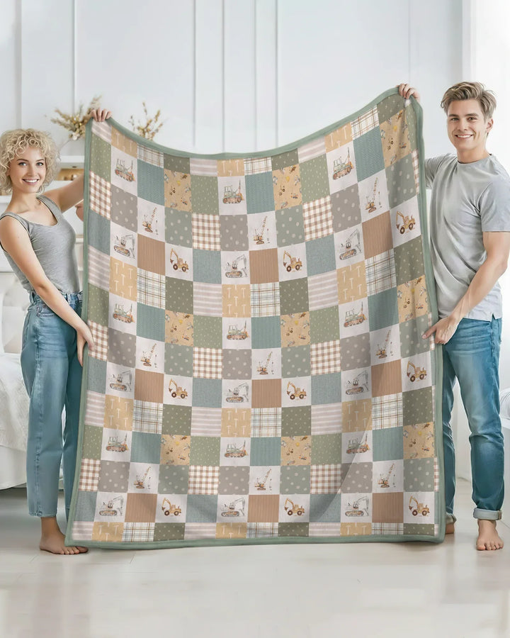 Vorlage Quilt Decke