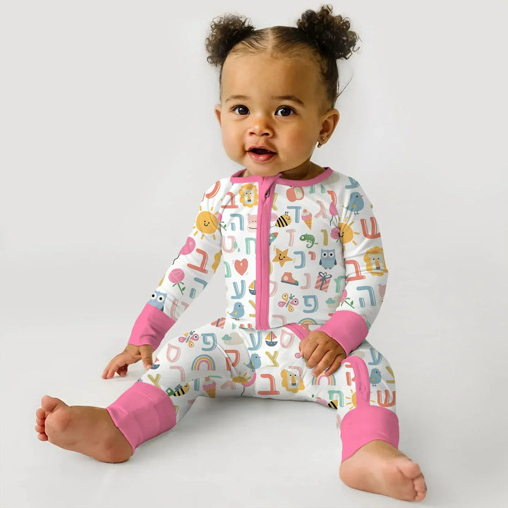 Gerippte Babykleidung mit individuellem Foto - Weich &amp; Skizzenhaft