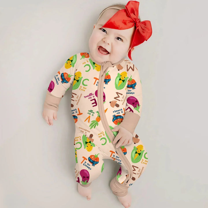 Gerippte Babykleidung mit individuellem Foto - Weich &amp; Skizzenhaft
