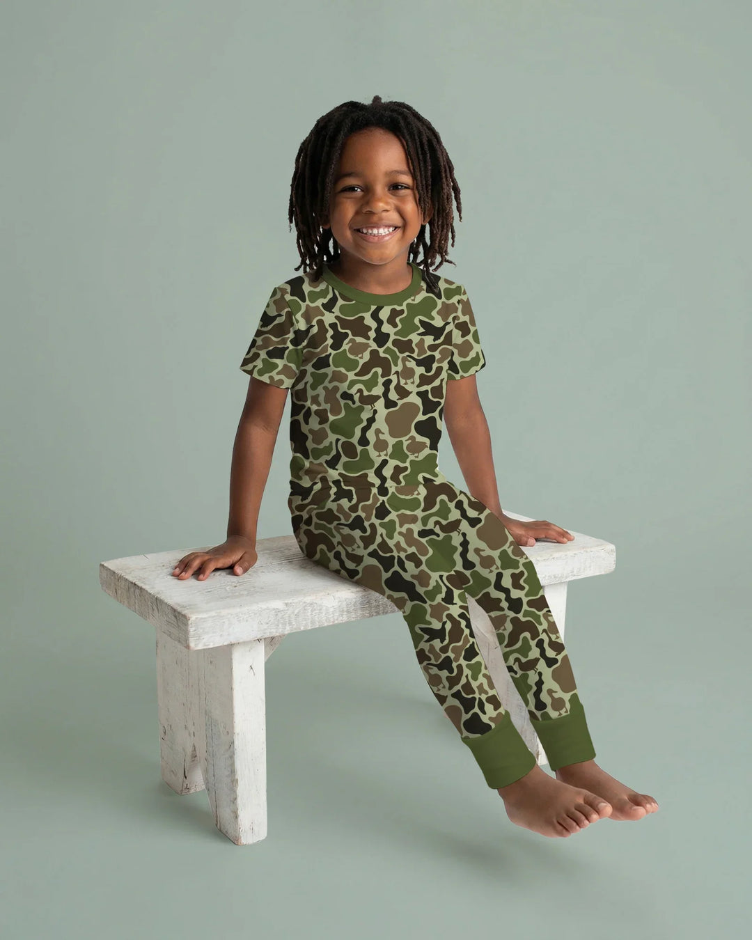 Zweiteiliges, kurzärmliges Pyjama-Set mit Marienkäfern