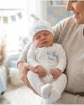 Gerippte Babykleidung mit individuellem Foto - Weich &amp; Skizzenhaft
