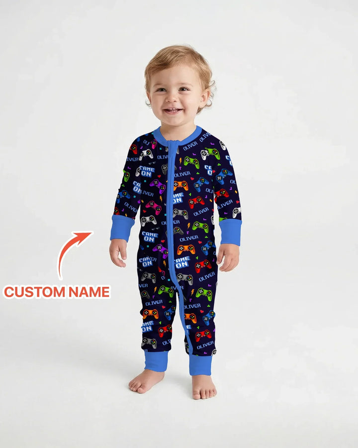 Gerippte Babykleidung mit individuellem Foto - Weich &amp; Skizzenhaft