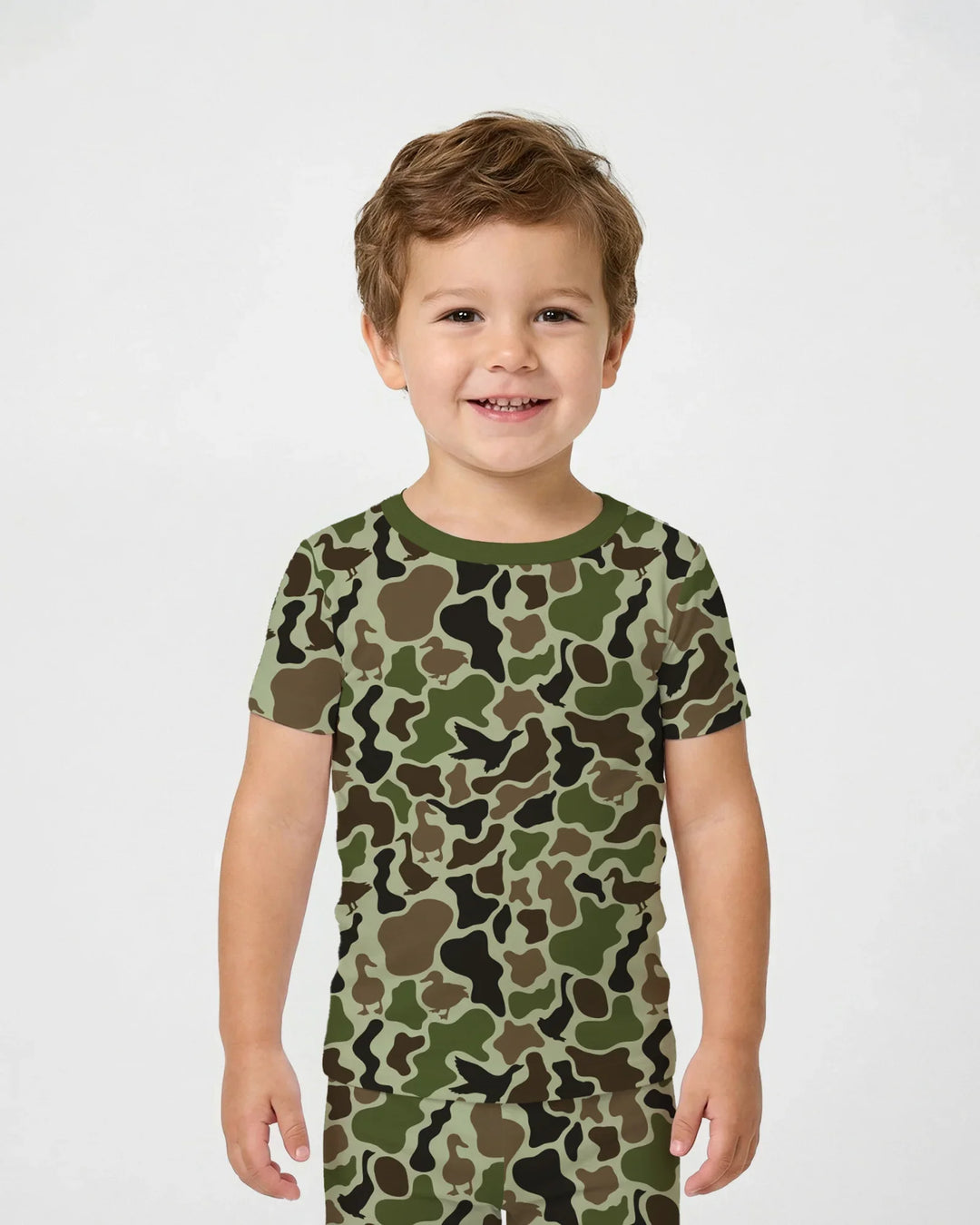 Zweiteiliges, kurzärmliges Pyjama-Set mit Marienkäfern
