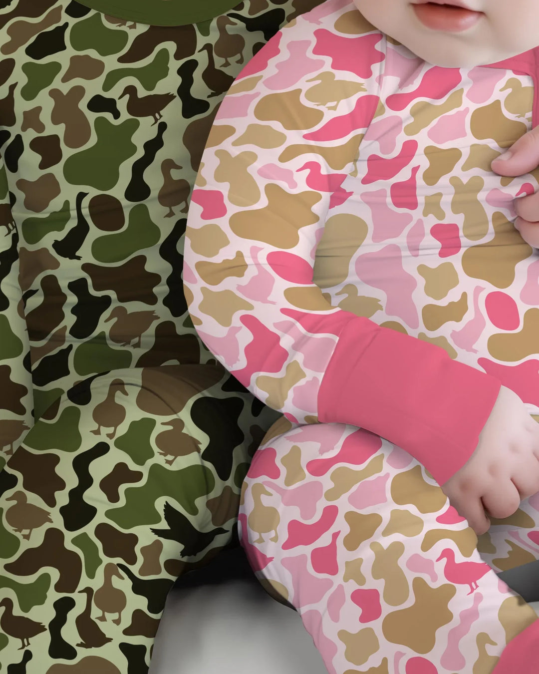 Gerippte Babykleidung mit individuellem Foto - Weich &amp; Skizzenhaft