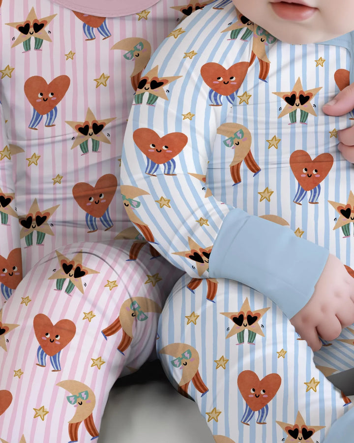 Gerippte Babykleidung mit individuellem Foto - Weich &amp; Skizzenhaft
