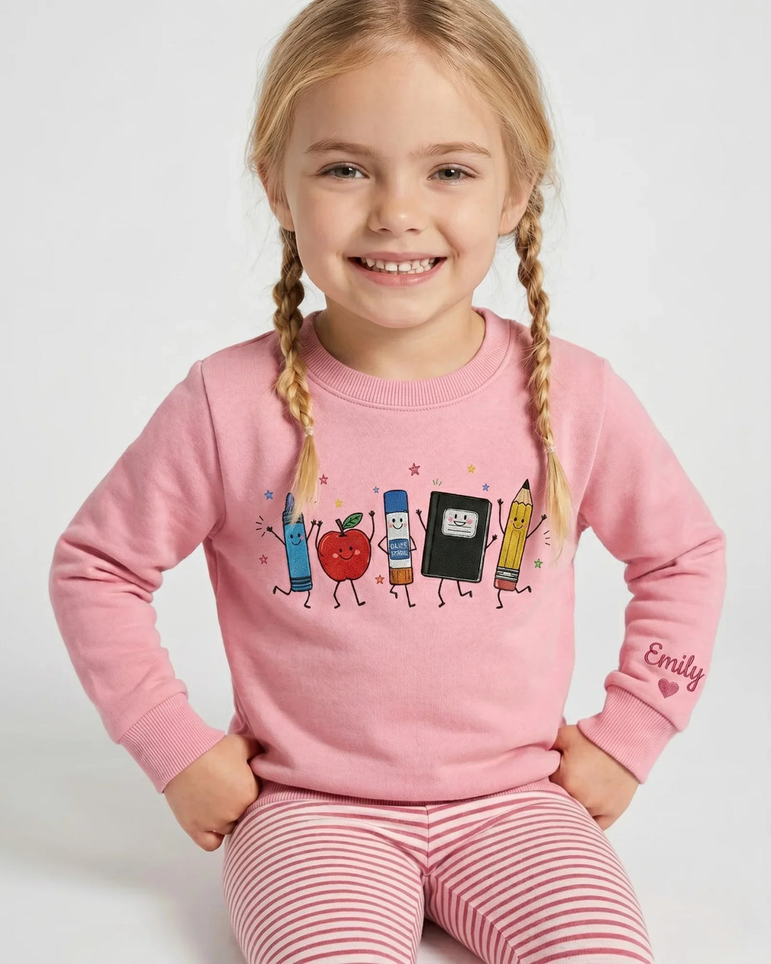 Sweatshirt mit Rundhalsausschnitt aus Bambusfaser