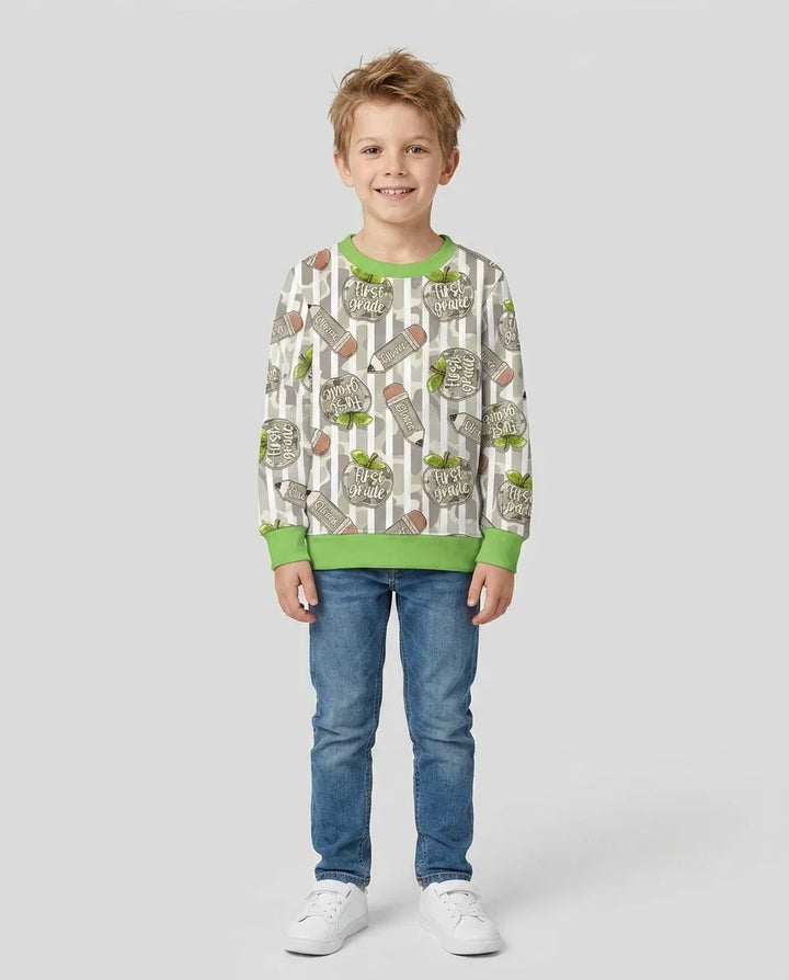 Custom Template Bambus-Rundhals-Sweatshirt