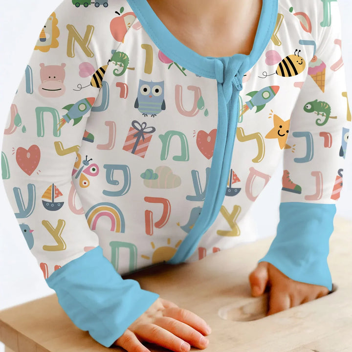 Gerippte Babykleidung mit individuellem Foto - Weich &amp; Skizzenhaft