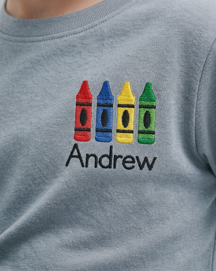 Sweatshirt mit Rundhalsausschnitt aus Bambusfaser
