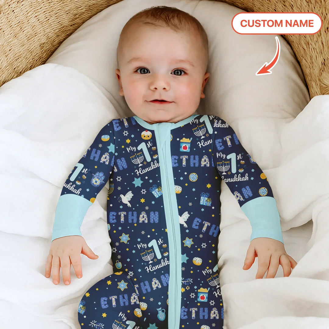 Gerippte Babykleidung mit individuellem Foto - Weich &amp; Skizzenhaft