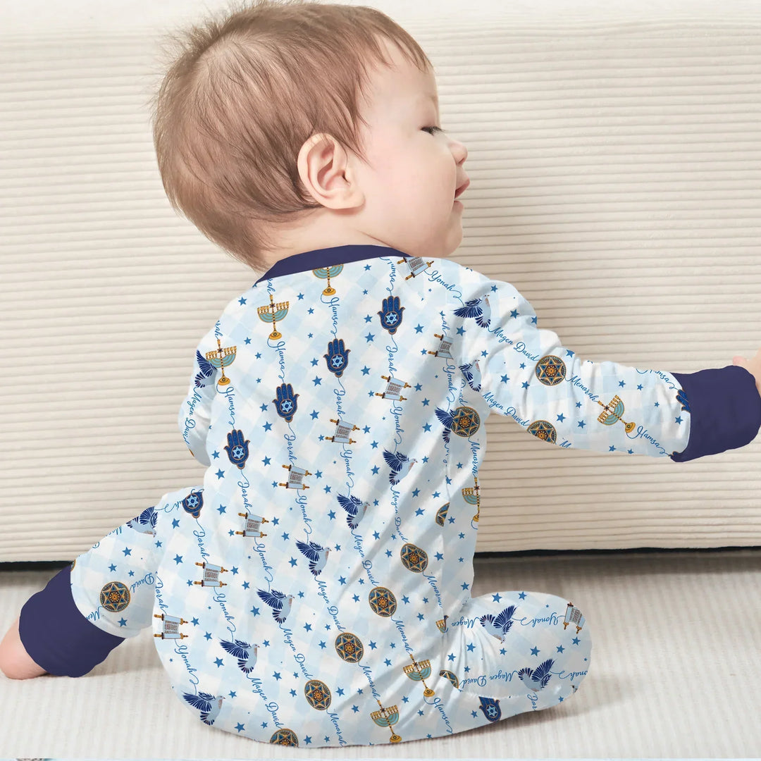 Gerippte Babykleidung mit individuellem Foto - Weich &amp; Skizzenhaft