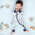 Gerippte Babykleidung mit individuellem Foto - Weich &amp; Skizzenhaft