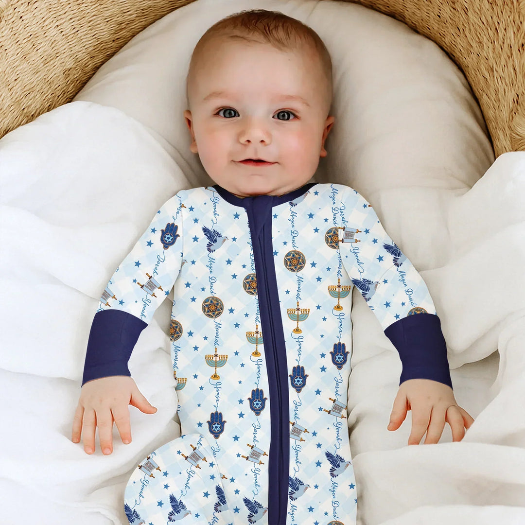 Gerippte Babykleidung mit individuellem Foto - Weich &amp; Skizzenhaft