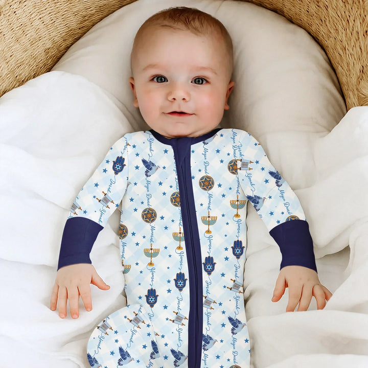 Gerippte Babykleidung mit individuellem Foto - Weich &amp; Skizzenhaft
