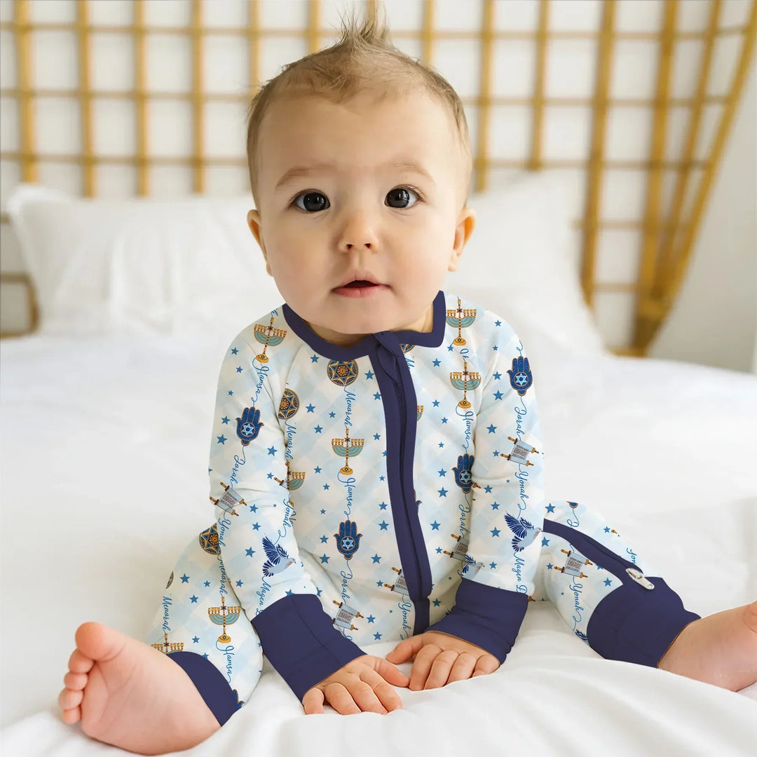 Gerippte Babykleidung mit individuellem Foto - Weich &amp; Skizzenhaft